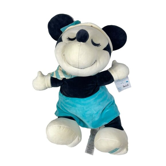 Disney Store Cuddleez Minnie Mouse Winter Edition 24" Jumbo Plush - Picture 7 of 13